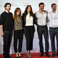 Roma Fiction Fest 2015: Zander Lehman, Jason Reitman, Michaela Watkins, Tommy Dewey e Tara Lynne Barr al photocall di Casual