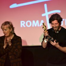 Roma Fiction Fest 2015: Jason Reitman durante la premiazione dell' Excellence Award