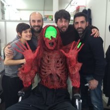 Crimson Peak - foto di gruppo sul set