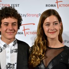 Roma Fiction Fest 2015: Mirko TRovato e Clara Alonso al photocall di 'Lontana da me'