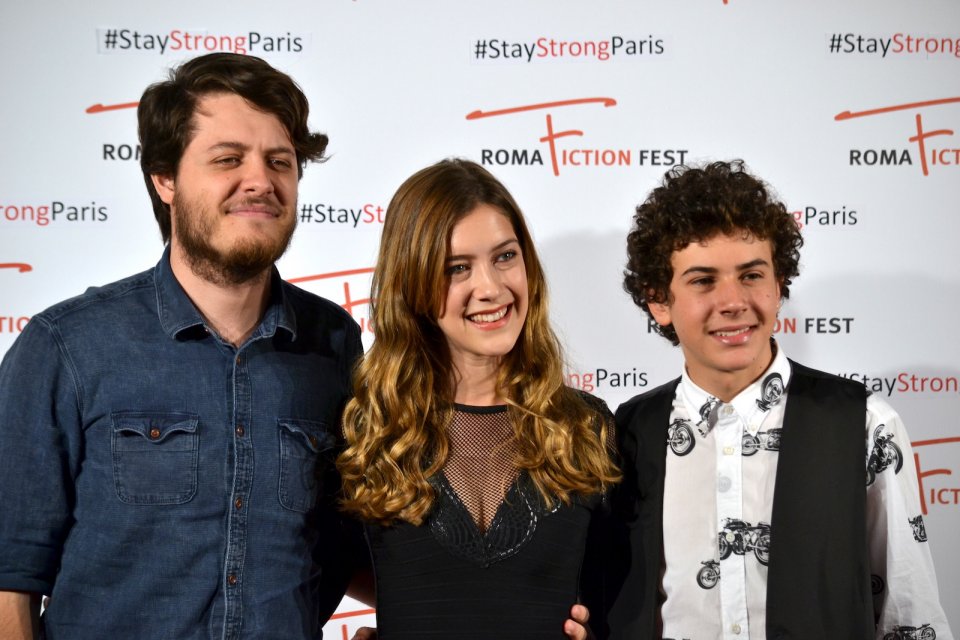 Roma Fiction Fest 2015: Mirko Trovato, Clara Alonso, Claudio Di Biagio al photocall di 'Lontana da me'