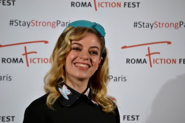 Roma Fiction Fest 2015: Cristel Checca al photocall di 'Zio Gianni'