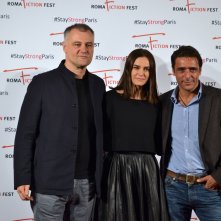 Roma Fiction Fest 2015: Lucio Pellegrini, Kasia Smutniake Adriano Giannini al photocall di Limbo