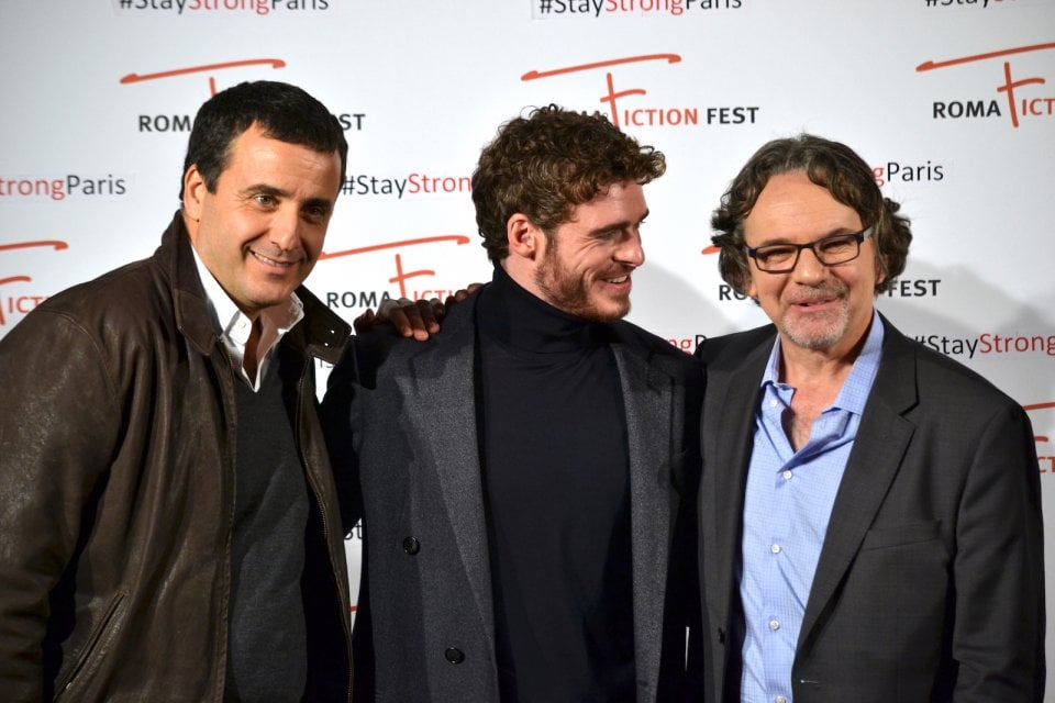 Roma Fiction Fest 2015: Richard Madden e Frank Spotnitz sul red carpet di Medici: Master of Florence