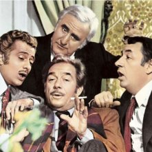 Un'immagine tratta da Amici miei, il capolavoro di Mario Monicelli