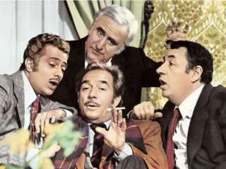 Un'immagine tratta da Amici miei, il capolavoro di Mario Monicelli