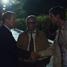 The Idealist: Peter Plaugborg con altri due attori del film in una scena