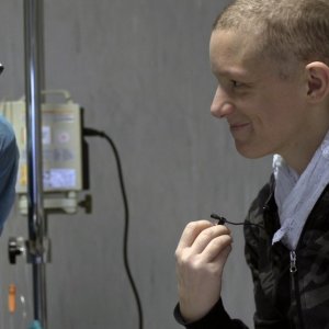 Luce mia: Sabrina Caggiano in un'immagine del documentario