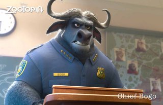 Zootropolis: la foto del capo della polizia Bogo