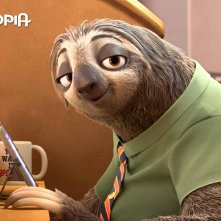 Zootropolis: un'immagine del bradipo Flash