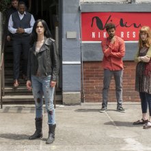 Jessica Jones: la protagonista Krysten Ritter in una foto della serie