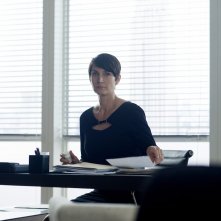 Jessica Jones: l'attrice Carrie-Anne Moss in una foto della serie Netflix