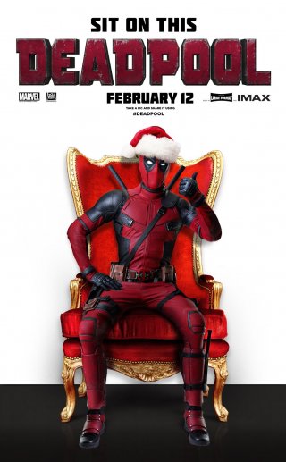 Deadpool in una particolare versione natalizia