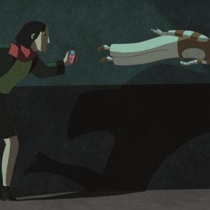 Phantom Boy: una scena del film d'animazione