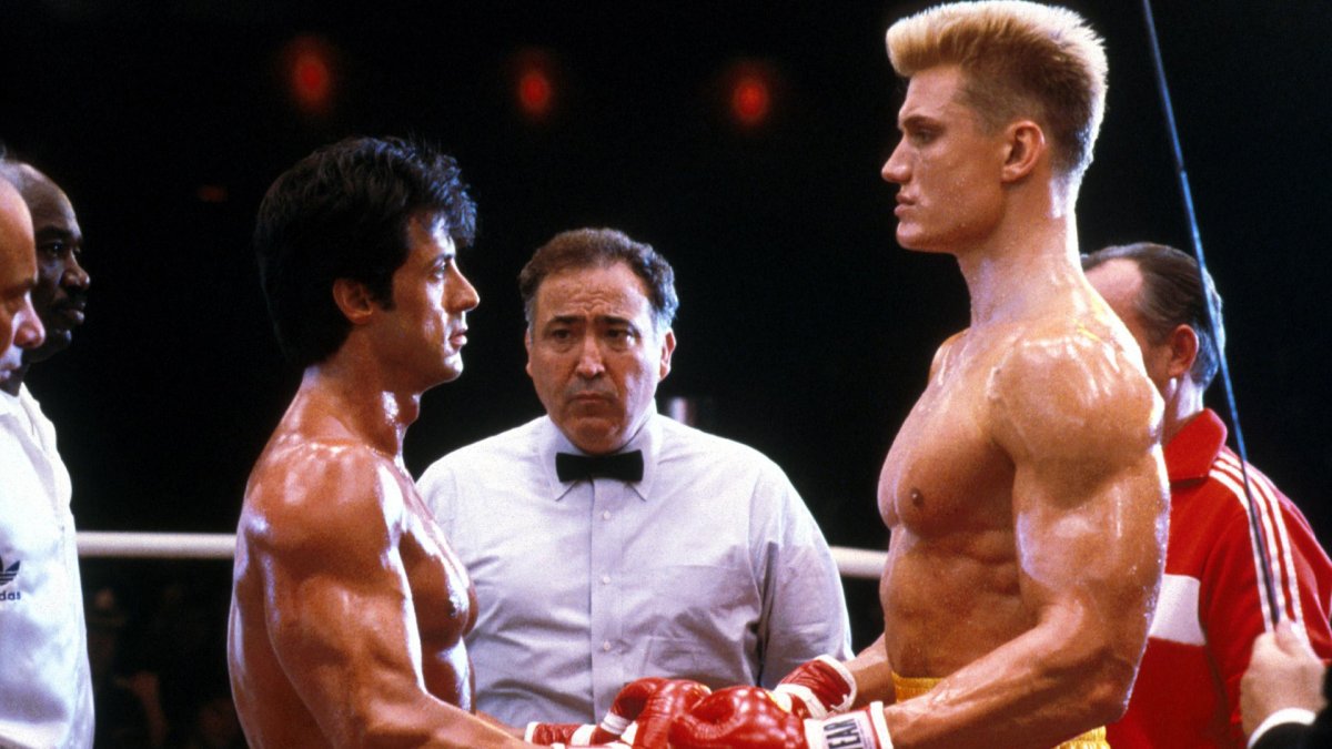 Rocky IV, Dolph Lundgren confessa: “Mi sento in colpa per aver rotto le costole di Stallone ”