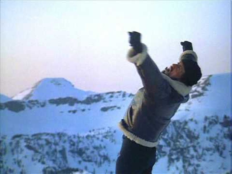Rocky IV: Sylvester Stallone sulla vetta