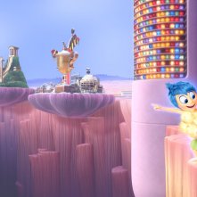 Una scena di Inside Out della Pixar