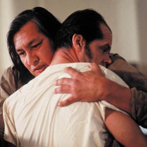 Qualcuno volo sul nido del cuculo: Jack Nicholson e Will Sampson