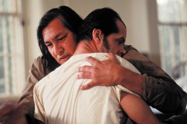 Qualcuno volo sul nido del cuculo: Jack Nicholson e Will Sampson