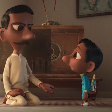 Il super team di Sanjay: un momento del corto animato