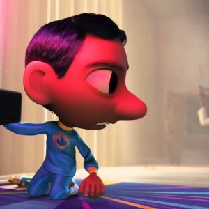 Il super team di Sanjay: un'immagine tratta dal cortometraggio animato