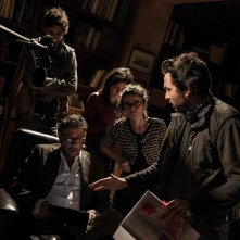 In Treatment: Saverio Costanzo dà delle indicazioni a Sergio Castellito durante le riprese