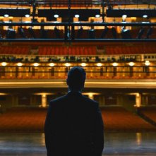Steve Jobs: Michael Fassbender di spalle