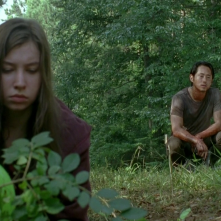 The Walking Dead: Katelyn Nacon e Steven Yeun in Heads Up