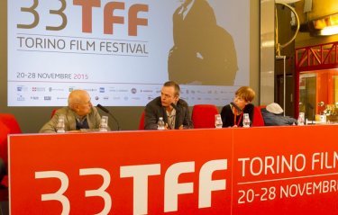 Iona: Scott Graham durante la conferenza stampa del Torino Film Festival 2015