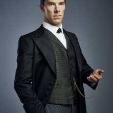 Sherlock: Benedict Cumberbatch nel character poster dello speciale The Abominable Bride