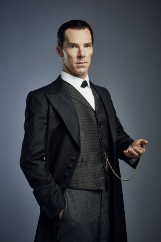 Sherlock: Benedict Cumberbatch nel character poster dello speciale The Abominable Bride