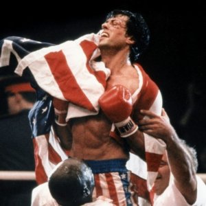 La scena finale di Rocky 4