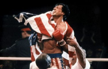 La scena finale di Rocky 4