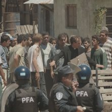 Chiamatemi Francesco - Il Papa della gente: Rodrigo de la Serna in una concitata scena del film