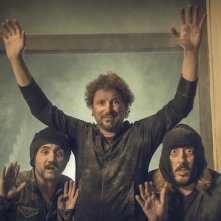 Il professor Cenerentolo: Leonardo Pieraccioni, Massimo Ceccherini e Nicola Acunzo in un'immagine promozionale del film