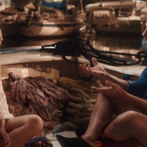 Il professor Cenerentolo: Laura Chiatti e Leonardo Pieraccioni in una scena del film