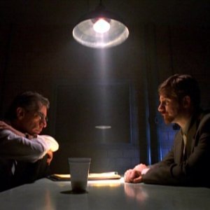 X-Files e Homicide: Life on the street, una foto del crossover