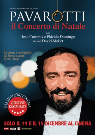 Locandina di Pavarotti - Il concerto di Natale
