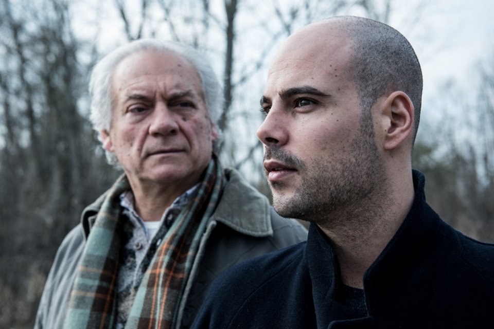 Un posto sicuro: Marco D'Amore e Giorgio Colangeli in una scena del film
