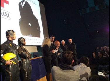 Nicolas Winding Refn introduce Terrore nello spazio insieme a Fulvio Lucisano al Torino Film Festival