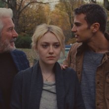 Franny: Richard Gere, Dakota Fanning e Theo James in una scena del film