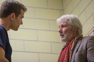 Franny: Richard Gere e Theo James in una scena del film