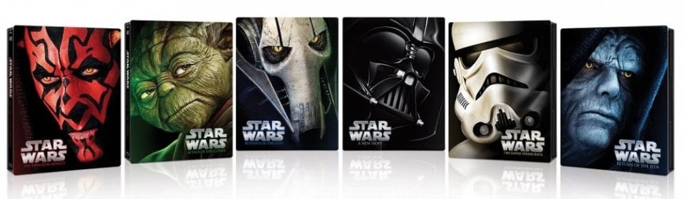 Le cover steelbook di Star Wars