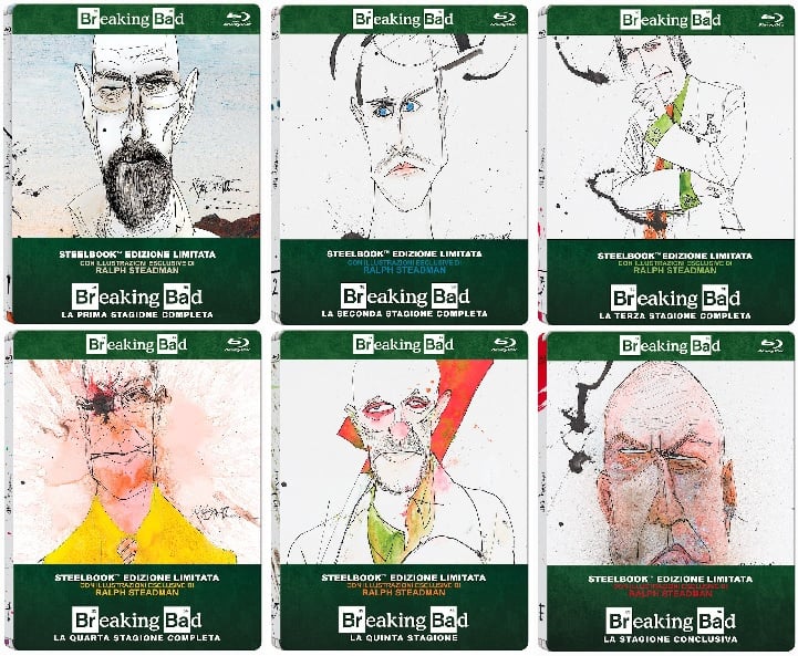 Le cover steelbook di Breaking Bad