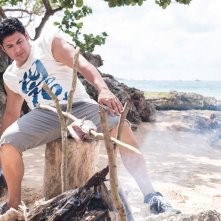 Vacanze ai Caraibi: Dario Bandiera in una scena del film