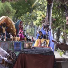 Vacanze ai Caraibi: Luca Argentero in una scena del film