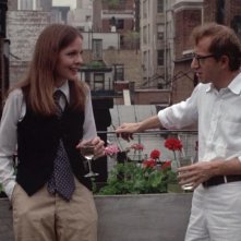 Io e Annie: Woody Allen e Diane Keaton in una scena