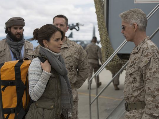 Whiskey Tango Foxtrot: la protagonista Tina Fey in una foto ufficiale del film