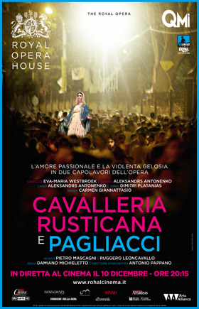 Locandina di Royal Opera House: Cavalleria rusticana/Pagliacci