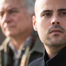 Un posto sicuro: Giorgio Colangeli e Marco D'Amore in una scena del film